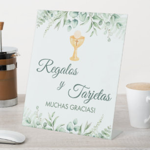 Expositor En L Green deja la tienda de mesa de la primera comunió