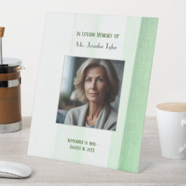 Expositor En L Green In Love Memory Elegant Funeral Memorial