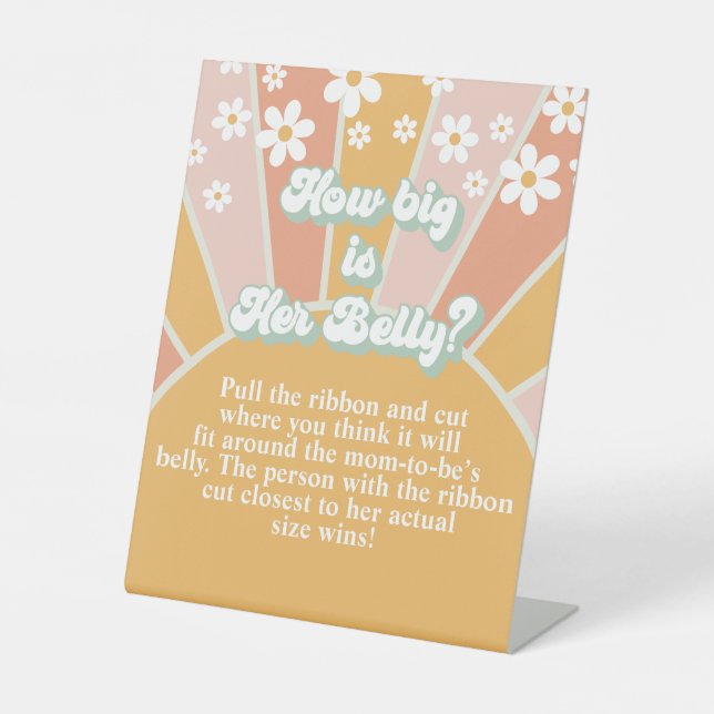 Expositor En L Groovy Baby Retro Sunshine Game (Anverso)