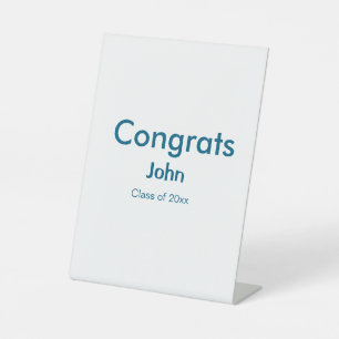 Expositor En L grupo de graduados agregar nombre congrats fecha a