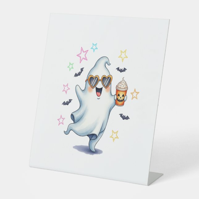 Expositor En L Guay Ghost Halloween Vibes (Anverso)