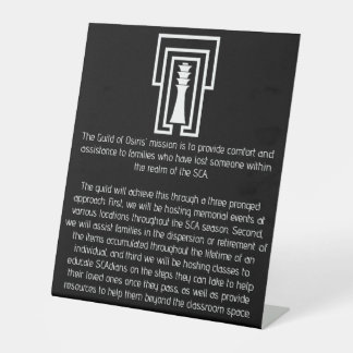 Expositor En L Guild del Rótulo Peatonal de Osiris