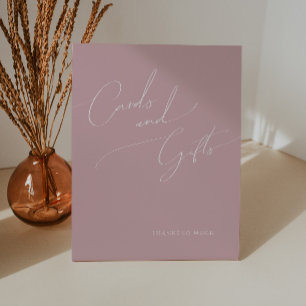 Expositor En L Guión caprichoso   Tarjetas de Rosa y regalos turb