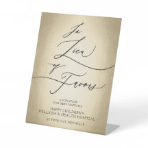 Guión De Caligrafía En Lugar De Favor Rótulo Boda