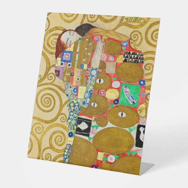 Expositor En L Gustav Klimt Fulfillment Nouveau Couple (Anverso)