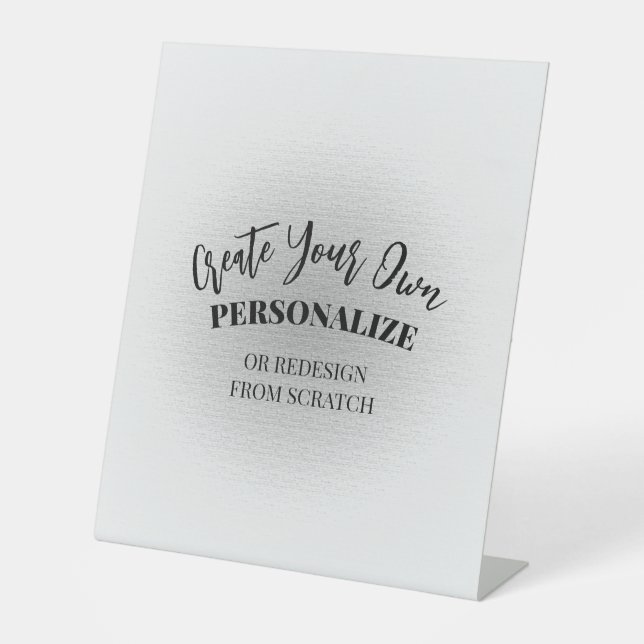 Expositor En L Haga su propio Personalizado (Anverso)