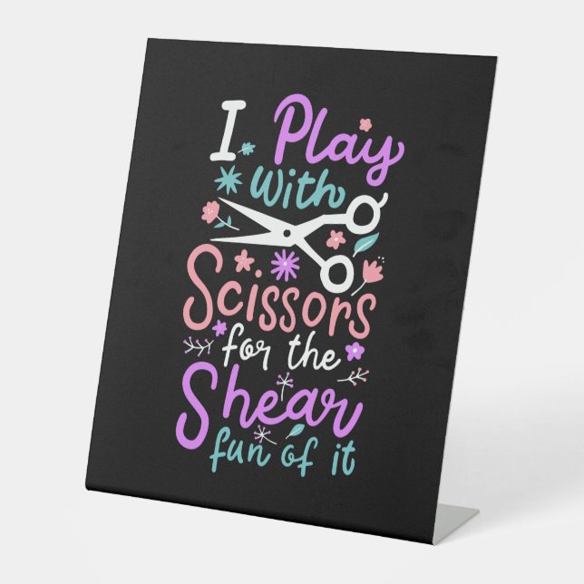 Expositor En L Hairdresser Hairstylist Gift (Anverso)