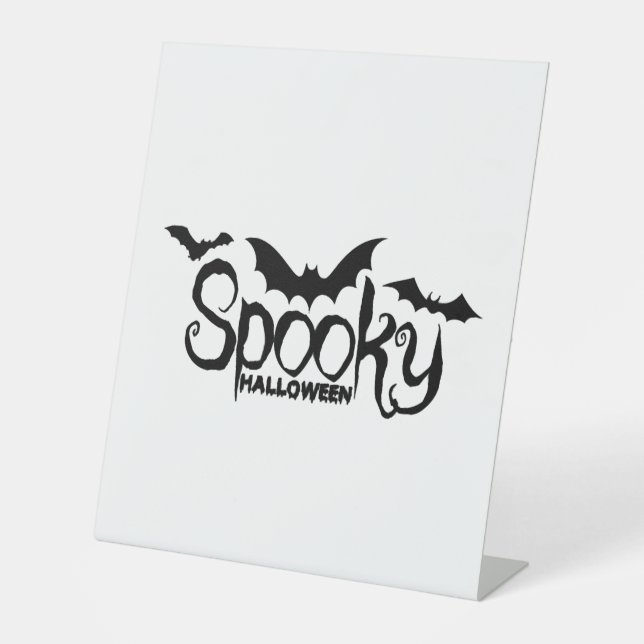 Expositor En L Halloweed Funny Hippie Calabaza Halloween (Anverso)