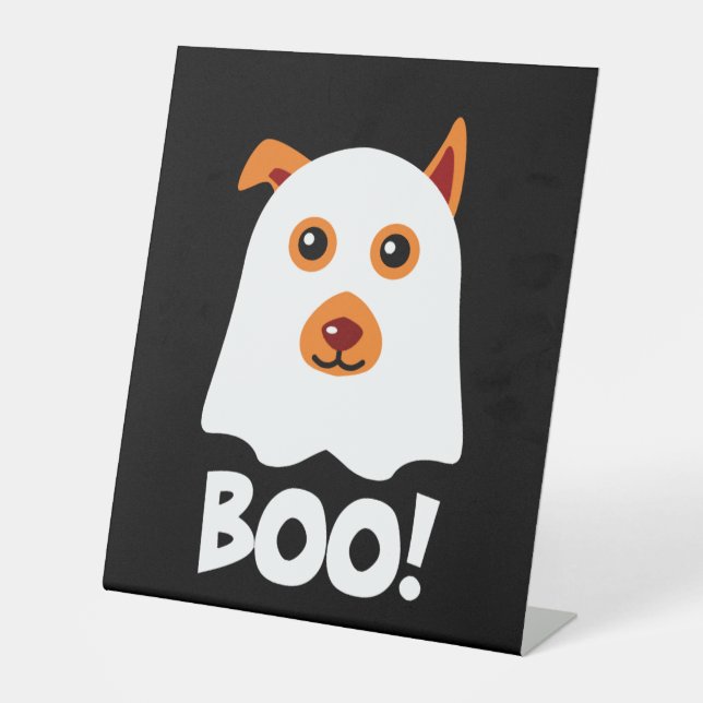 Expositor En L Halloween Dog Boo (Anverso)