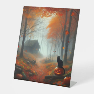 Expositor En L Halloween/otoño/otoño/otoño/calabaza/gato