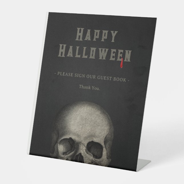 Expositor En L Halloween Skull (Anverso)