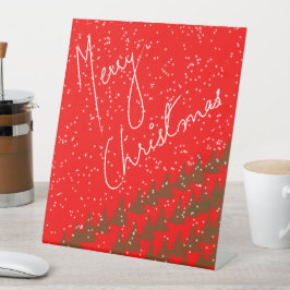 Expositor En L Hand-Drawn Merry Christmas