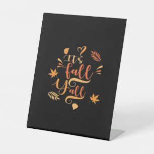 Expositor En L Happy Fall Y'all's Fall Y'all Retro Classic
