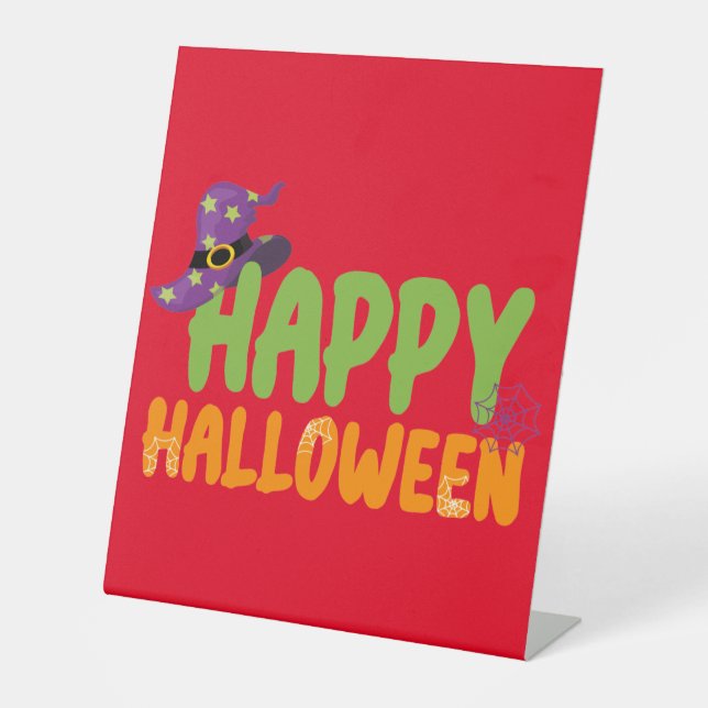 Expositor En L Happy Halloween (Anverso)
