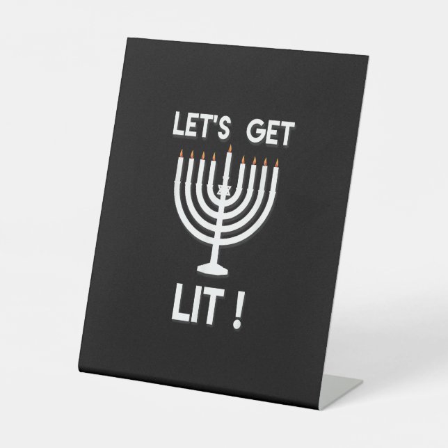 Expositor En L Happy Hanukkah Tis The Season Get (Anverso)