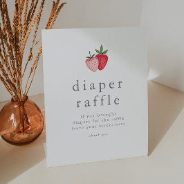 Expositor En L HEIDI Berry dulce Baby Shower Diaper Raffle