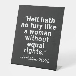 Expositor En L Hell Hath No Fury Equal Rights Cita