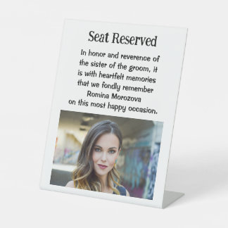 Expositor En L Hermana Del Rótulo De La Plaque Conmemorativa Del