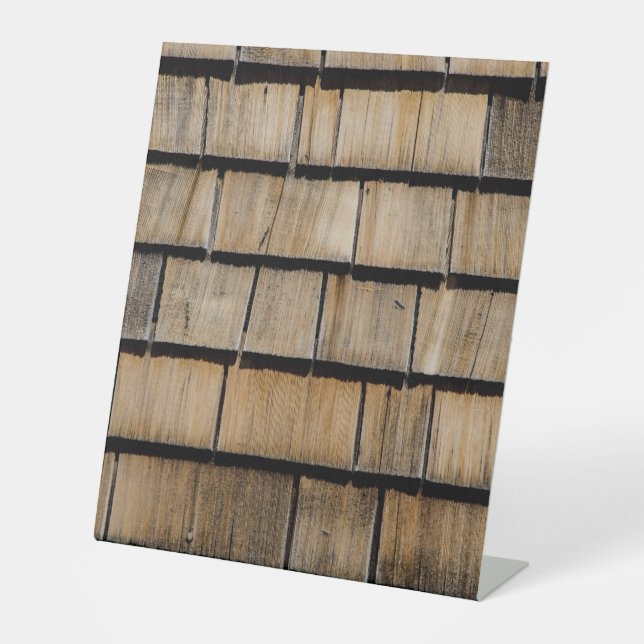 Expositor En L herpes de madera (Anverso)