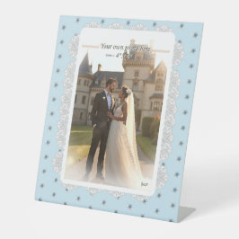 Expositor En L Hibiscus & lace TURQUOISE