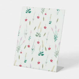 Expositor En L Hibiscus Watercolor Botánico Blooming Seamless