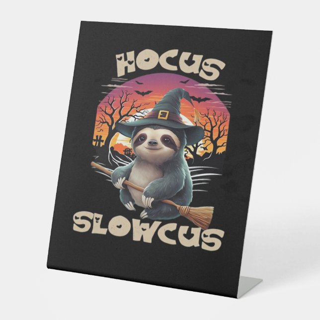 Expositor En L Hocus Slowcus Sloth amantes del disfraz de Hallowe (Anverso)