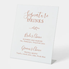 Expositor En L Hoja Mínima | Bebidas Destacadas de Terracota Nara