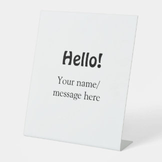 Expositor En L Hola agregar mensaje de nombre simple mínimo tem d