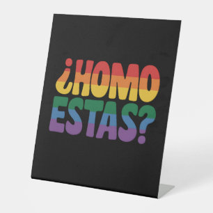Expositor En L Homo estás graciosa gay español mexicano aliado LG