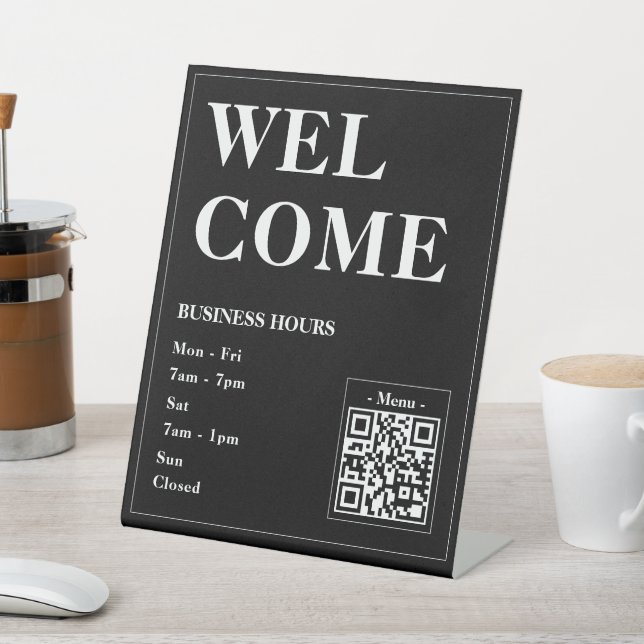 Expositor En L Horas de atención personalizadas con código QR (In Situ)
