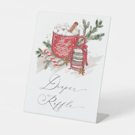 Expositor En L Hot Chocolate and Cookies Winter Baby Shower