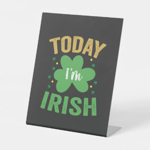 Expositor En L Hoy soy irlandés gracioso Día de San Patricio Irla