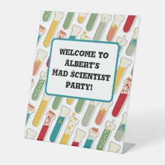 Expositor En L Huella de Tubo de Prueba de Química Moderna de Mid