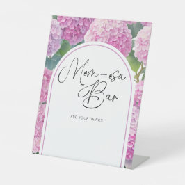Expositor En L Hydrangea Baby Shower Mom-osa Bar