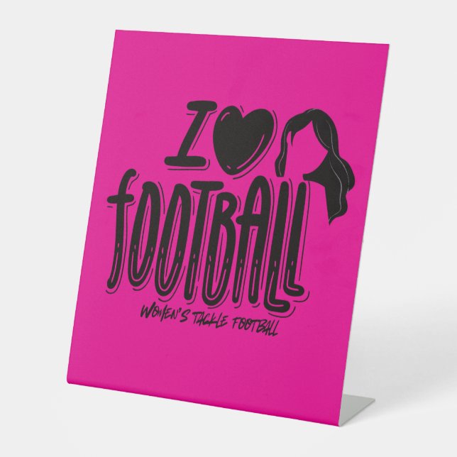 Expositor En L I Love Women's Football (Anverso)