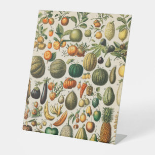 Expositor En L Ilustracion científico botánico de frutas