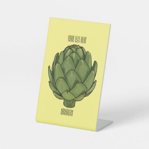 Expositor En L Ilustracion de personalizado Artichoke