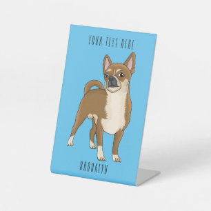 Expositor En L Ilustracion de personalizado chihuahua