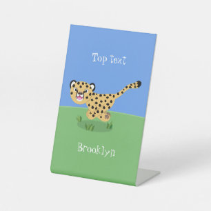 Expositor En L Ilustracion de personalizado con queso lindo