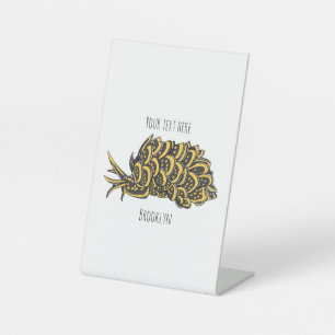 Expositor En L Ilustracion de personalizado de babuena dorada de