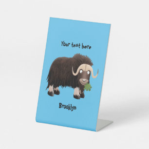 Expositor En L Ilustracion de personalizado de buey hongo