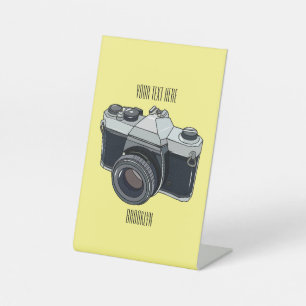 Expositor En L Ilustracion de personalizado de cámara de cine