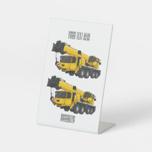 Expositor En L Ilustracion de personalizado de camiones Crane