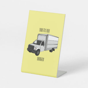 Expositor En L Ilustracion de personalizado de camiones de cajas