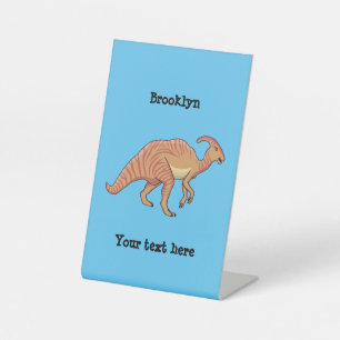 Expositor En L Ilustracion de personalizado de dinosaurios de par