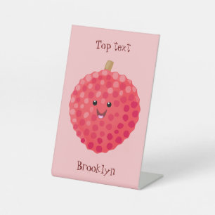 Expositor En L Ilustracion de personalizado de linché rosado