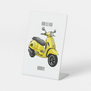 Expositor En L Ilustracion de personalizado de motocicleta con ci