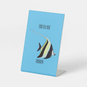 Expositor En L Ilustracion de personalizado de peces moro