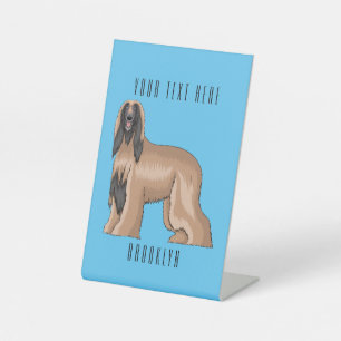 Expositor En L Ilustracion de personalizado de perro de perro per
