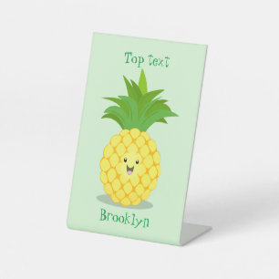 Expositor En L Ilustracion de personalizado de piña cuta